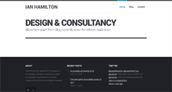 Desktop Screenshot of ian-hamilton.com