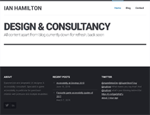Tablet Screenshot of ian-hamilton.com